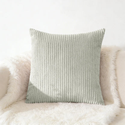 Corduroy Pillow Cover - Soft Flannel Cushion