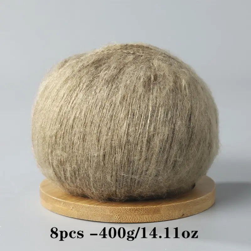 Mohair Yarn Set - Soft & Skin-Friendly for DIY Projects