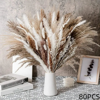 Dried Pampas Grass Bouquet - Boho Home Decor | sitezone test 02