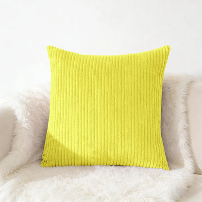 Corduroy Pillow Cover - Soft Flannel Cushion