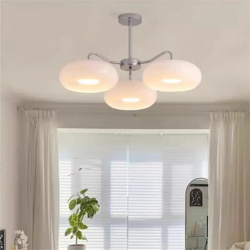 Orange Glass Chandelier – Vintage Bauhaus Design | sitezone test 02