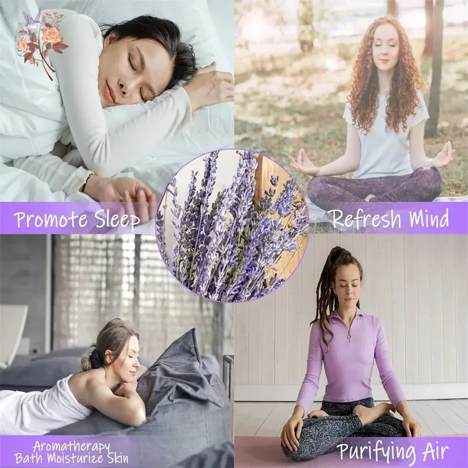 Dried Lavender Bundles - Natural Home Decor & Aromatherapy