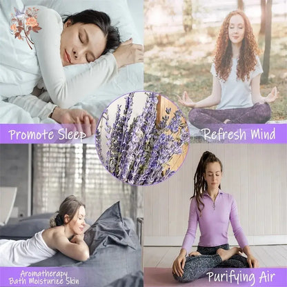 Dried Lavender Bundles - Natural Home Decor & Aromatherapy