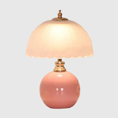 Ceramic Table Lamp – Modern Design for Bedroom