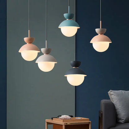 Pastelle Glass Ball Lamp | Nordic Design