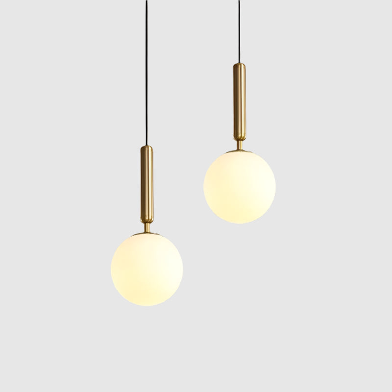 Nordic Serenity Pendant Lamp | Metal & Glass