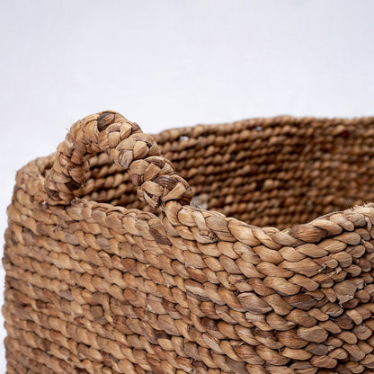 Cesta de Jacinto de Agua - Almacenamiento Artesanal de Tanimbar