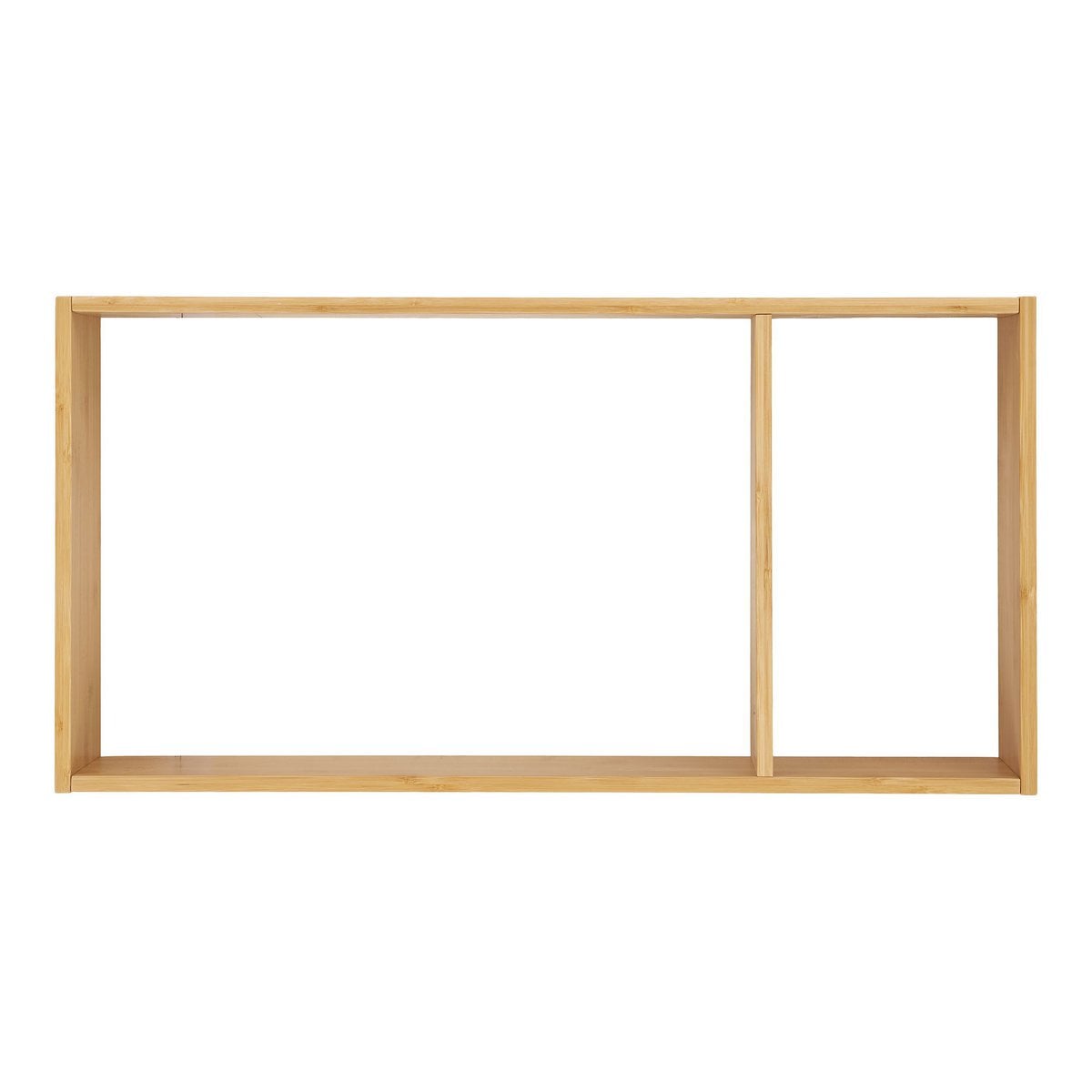 Ember Wall Shelf - Natural, Bamboo, 70x15x35.5 cm