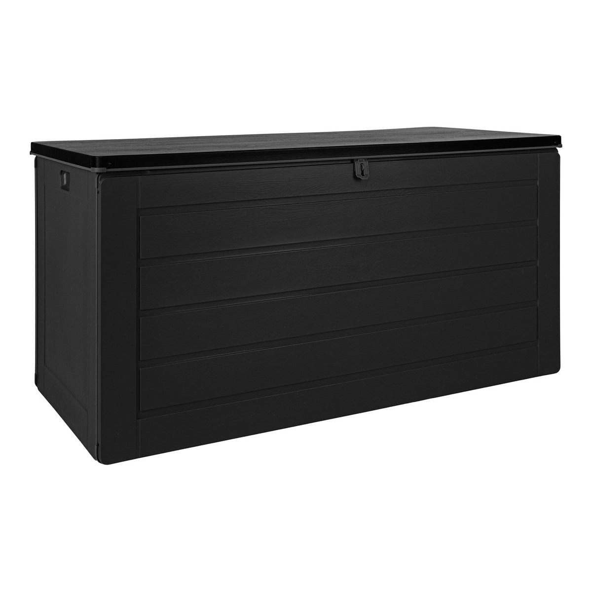 Dubrovnik Cushion Box  - Cushion Box, plastic, black, 146,5x61x64,5 cm, 490 L