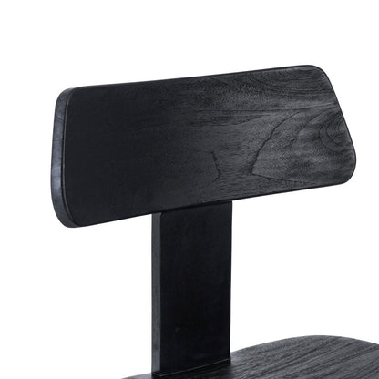 Black Dining Chair - Modern Comfort | Bazar Bizar