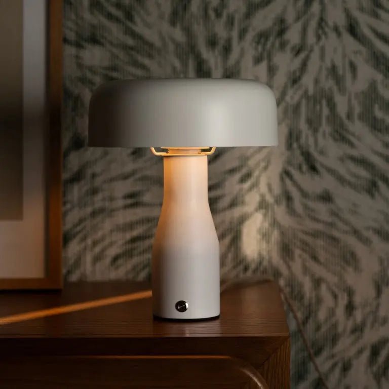 Jape White Metal Table Lamp | Timeless Design & Elegant Style