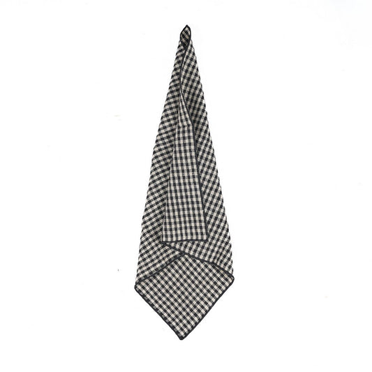 Linen Napkin - Natural Black - 45x45