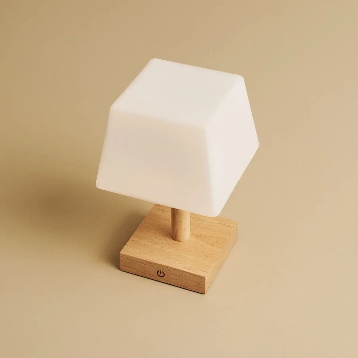 Tommy Light Brown Wooden Table Lamp | 3 Light Modes, Elegant & Sustainable