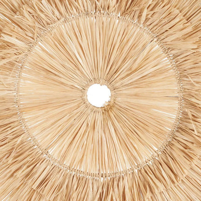 Natural Sisal Wall Decor Circle - XL Handwoven Wall Art