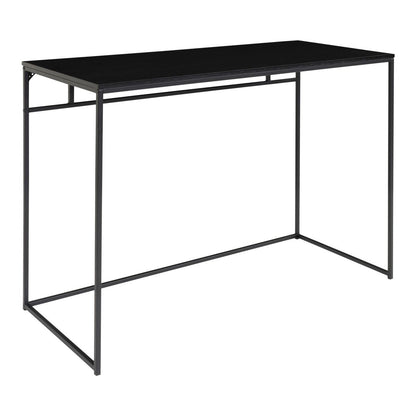 Mesa Vita - negra, acero, 100x45x75cm