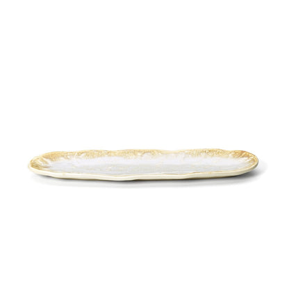The Da Rocha Oval Platter - White Honey