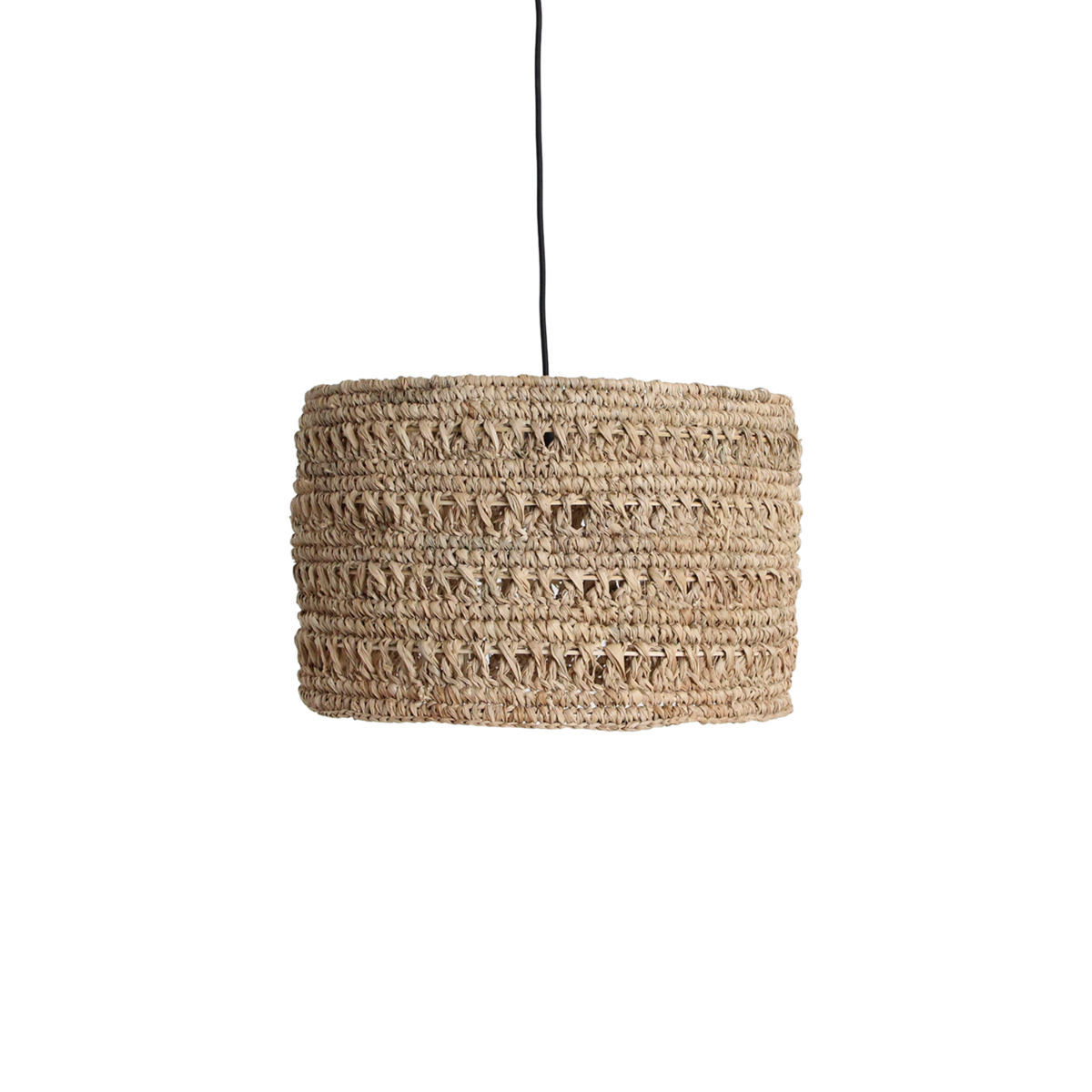 Seagrass Pendant Light - Natural Herba Hanging Lamp, Medium Size
