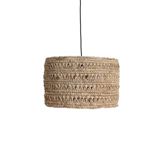 Seagrass Pendant Light - Natural Herba Hanging Lamp, Medium Size