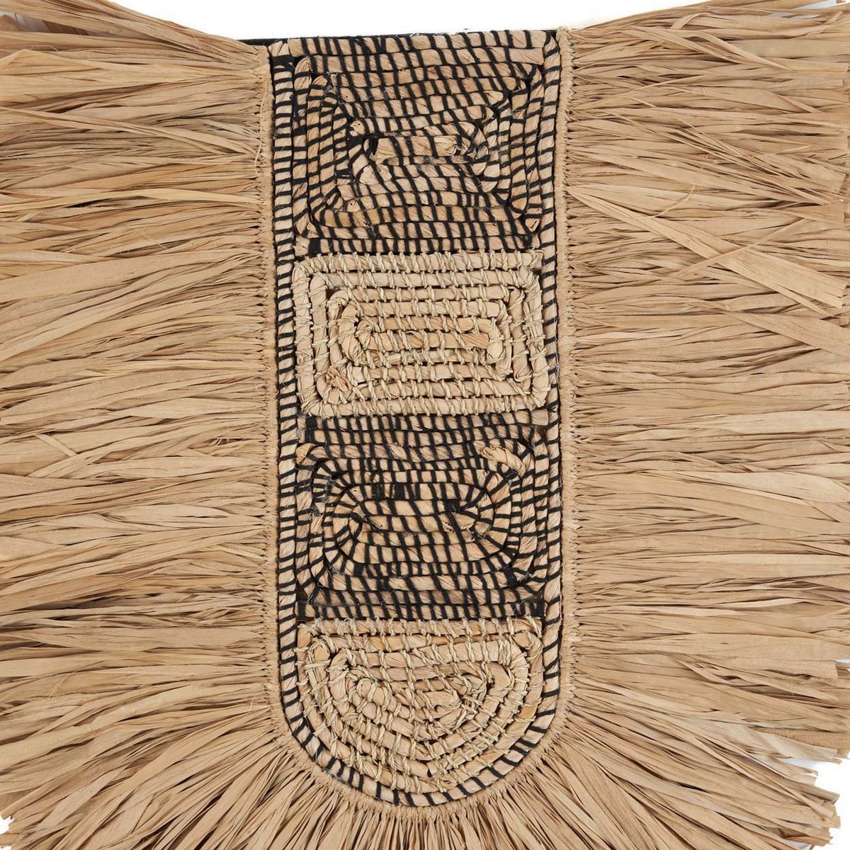 Natural Fiber Wall Decor - Large Round Dada Wall Art