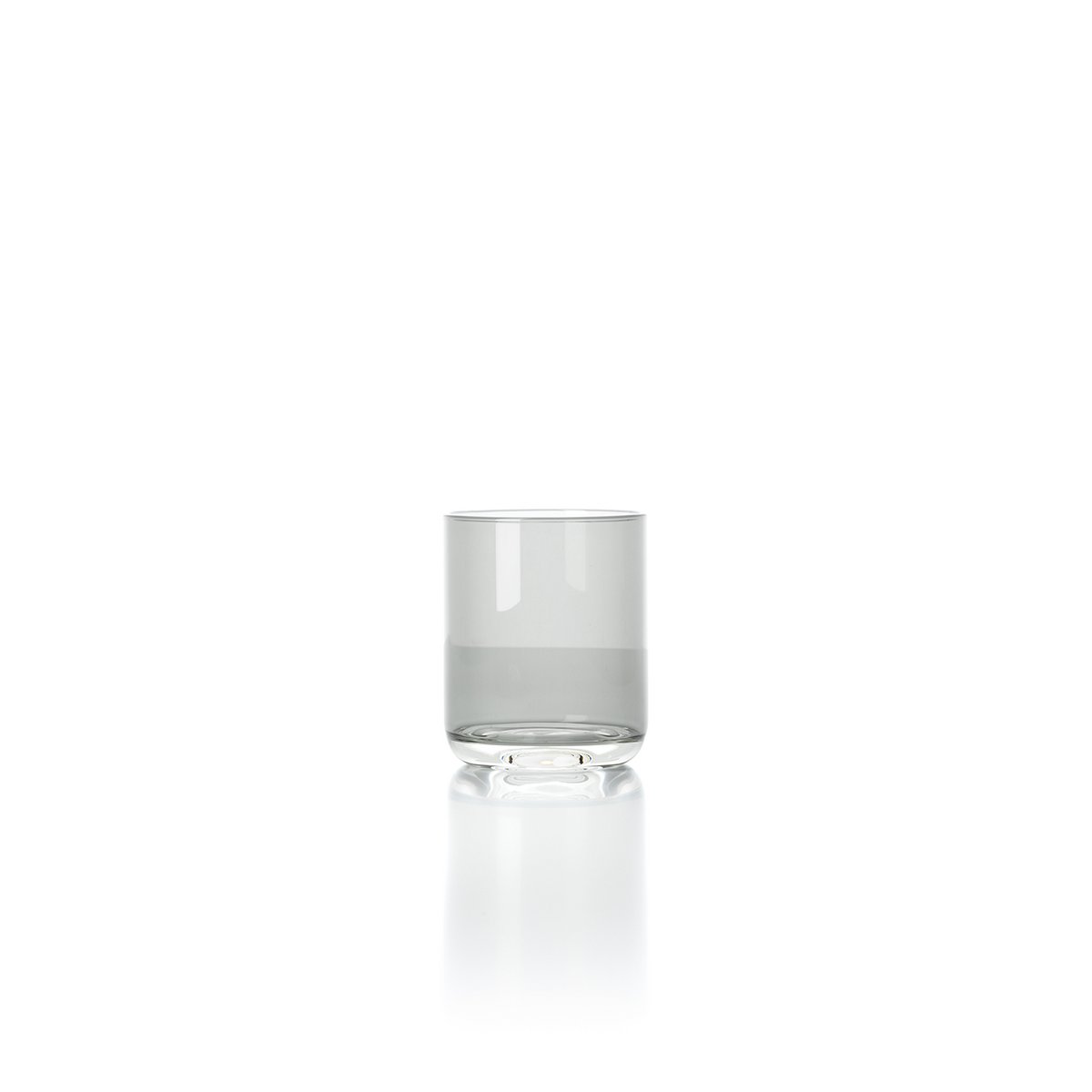 Glass Tumbler Smoky Grey - Modern Drinkware for Water and Cocktails