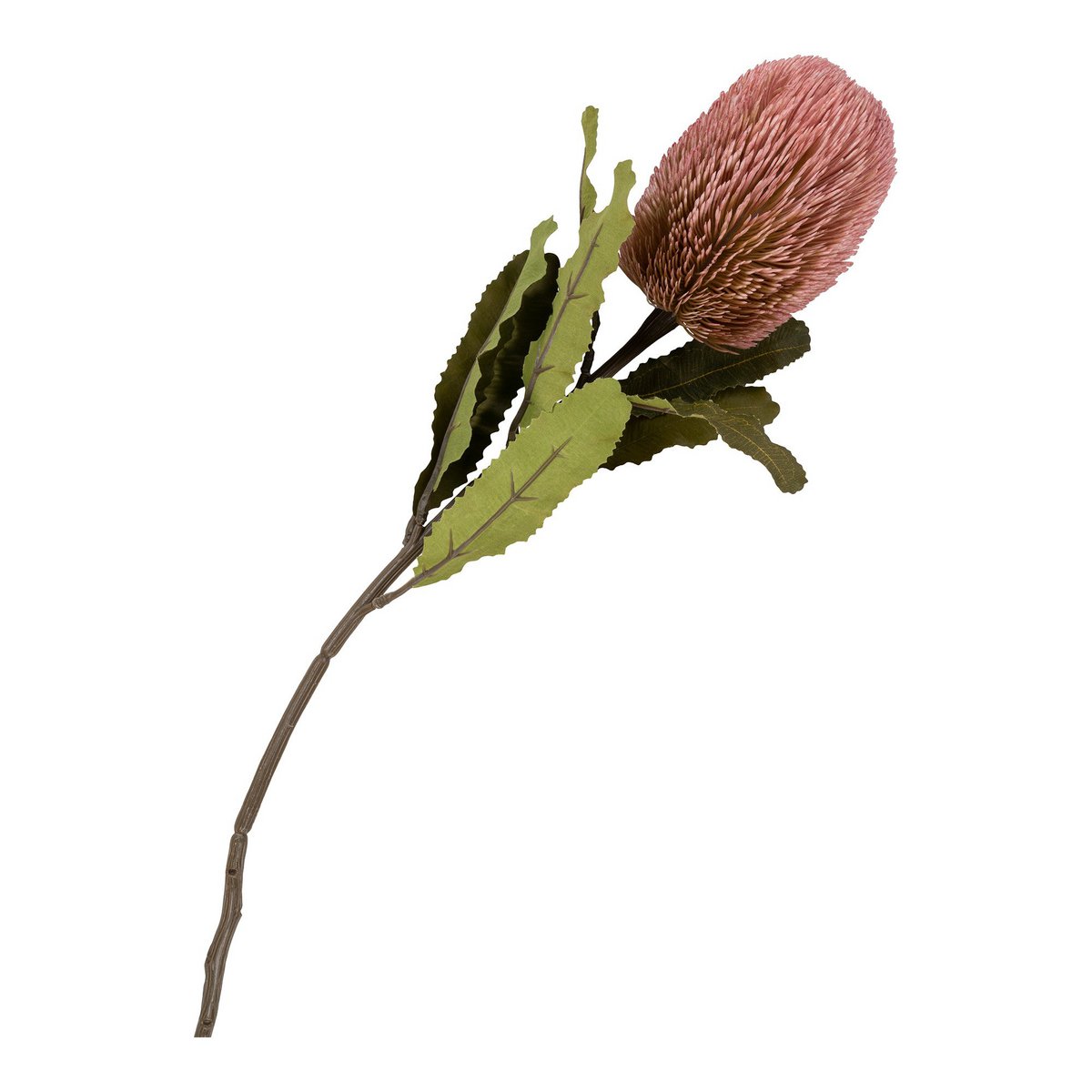 Artificial Flower Bouquet - King Protea & Rose Mix, 74cm