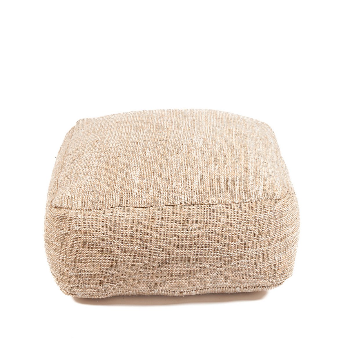 Beige Pouffe Ottoman - The Comfy Pouffe
