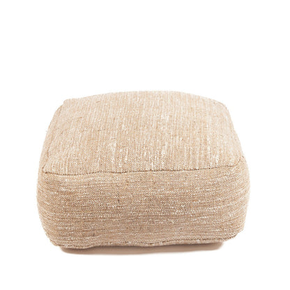 Beige Pouffe Ottoman - The Comfy Pouffe