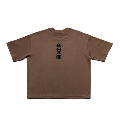 The Glyph S/S T-Shirt - Mocha Black - L