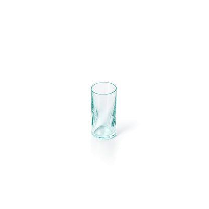 Recycled Glass Shot Glass – Sustainable Drinkware with Finger Imprints