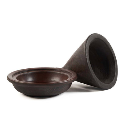 Terracotta Tajine Pot - Ethnic Cone Design for Slow Cooking