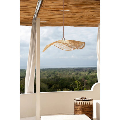 Rattan Pendant Light - Natural Woven Shade
