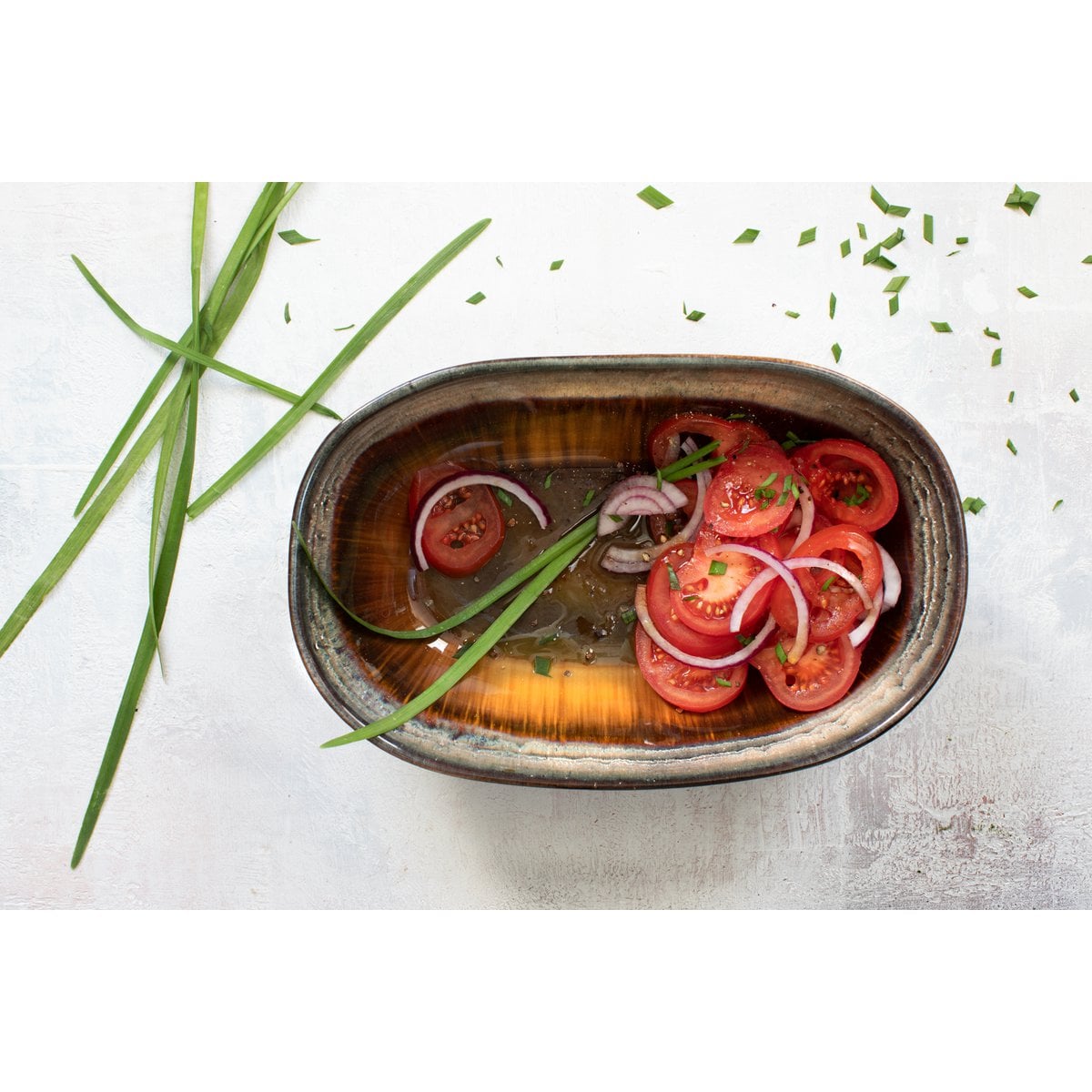 Handmade Ceramic Oval Bowl - Large | Comporta Collection