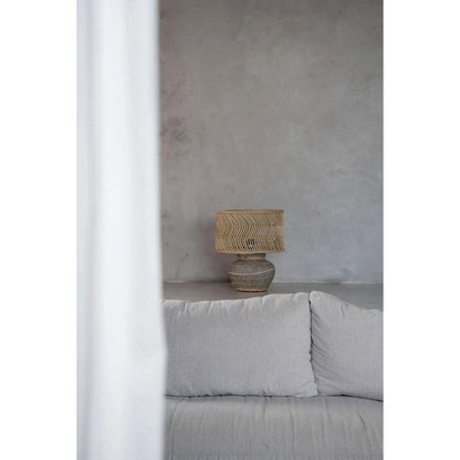 The Kythira Table Lamp - Natural Concrete