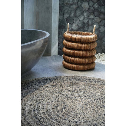 The Seagrass Carpet - Natural Black - 150