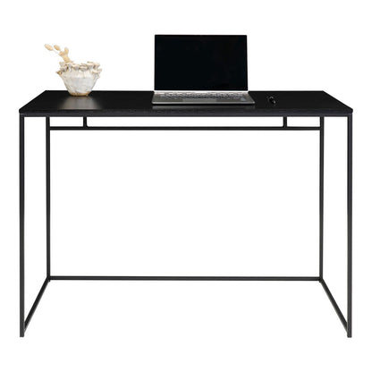 Mesa Vita - negra, acero, 100x45x75cm