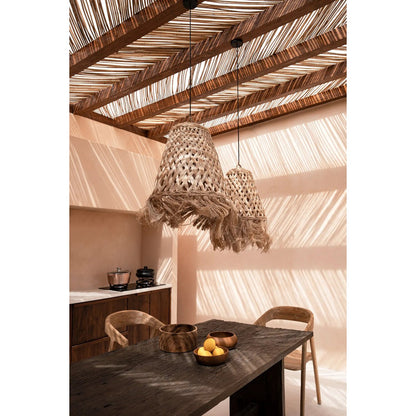 Abaca Pendant Light - Natural Jellyfish Shade - Medium