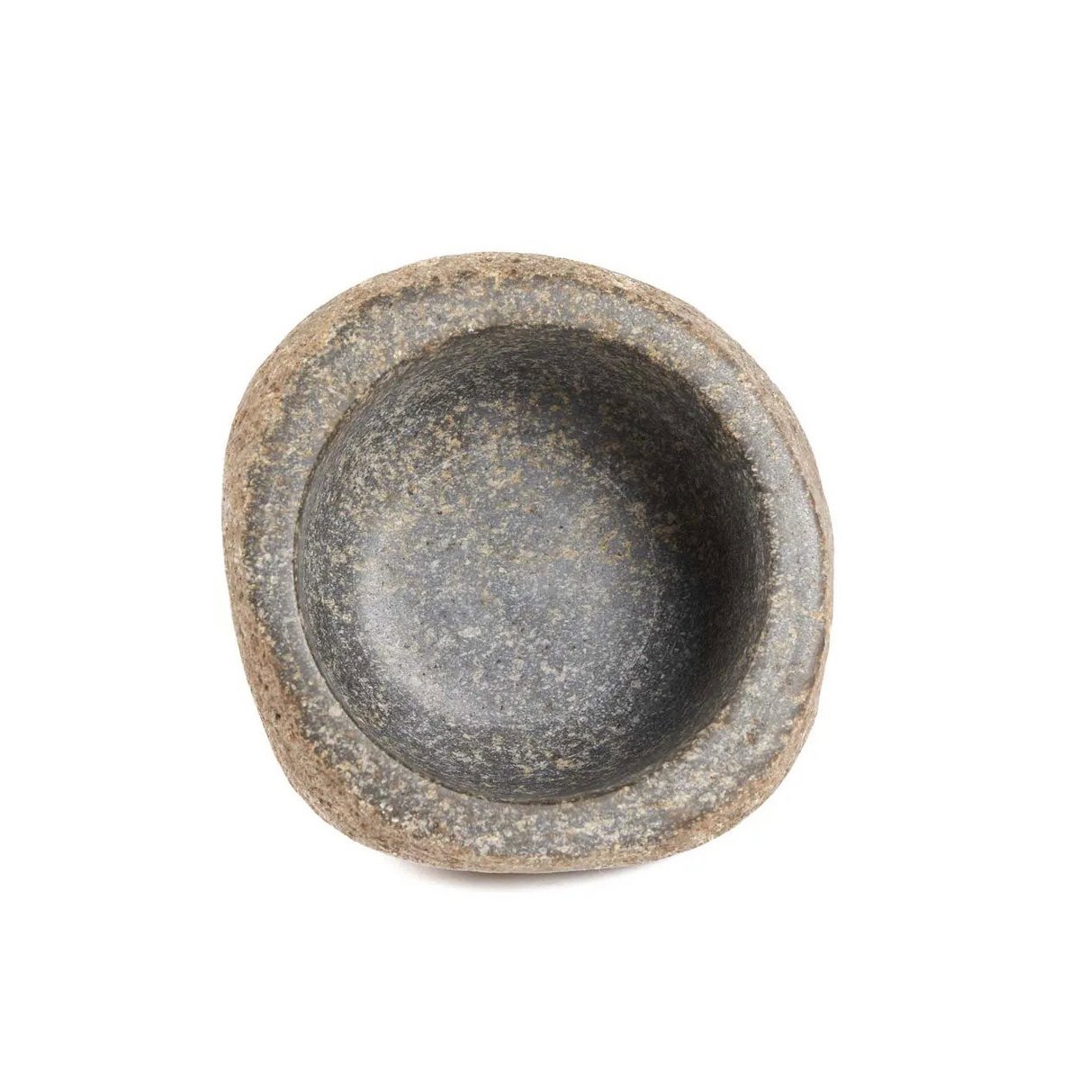 River Stone Bowl – Black Decorative Bowl, Small