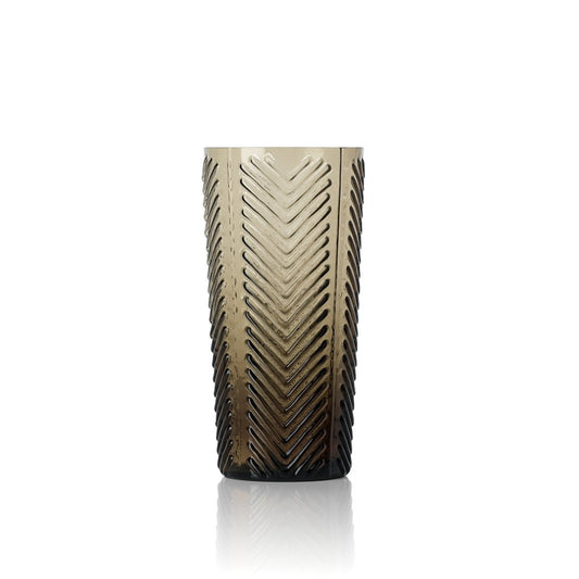 Ποτήρι Highball Herringbone - Smoke