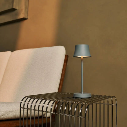 Combi Set Professional | 8 x De Pijp Mini Mouse Grey Rechargeable Table Lamps & 1 x Central Station Charging Station