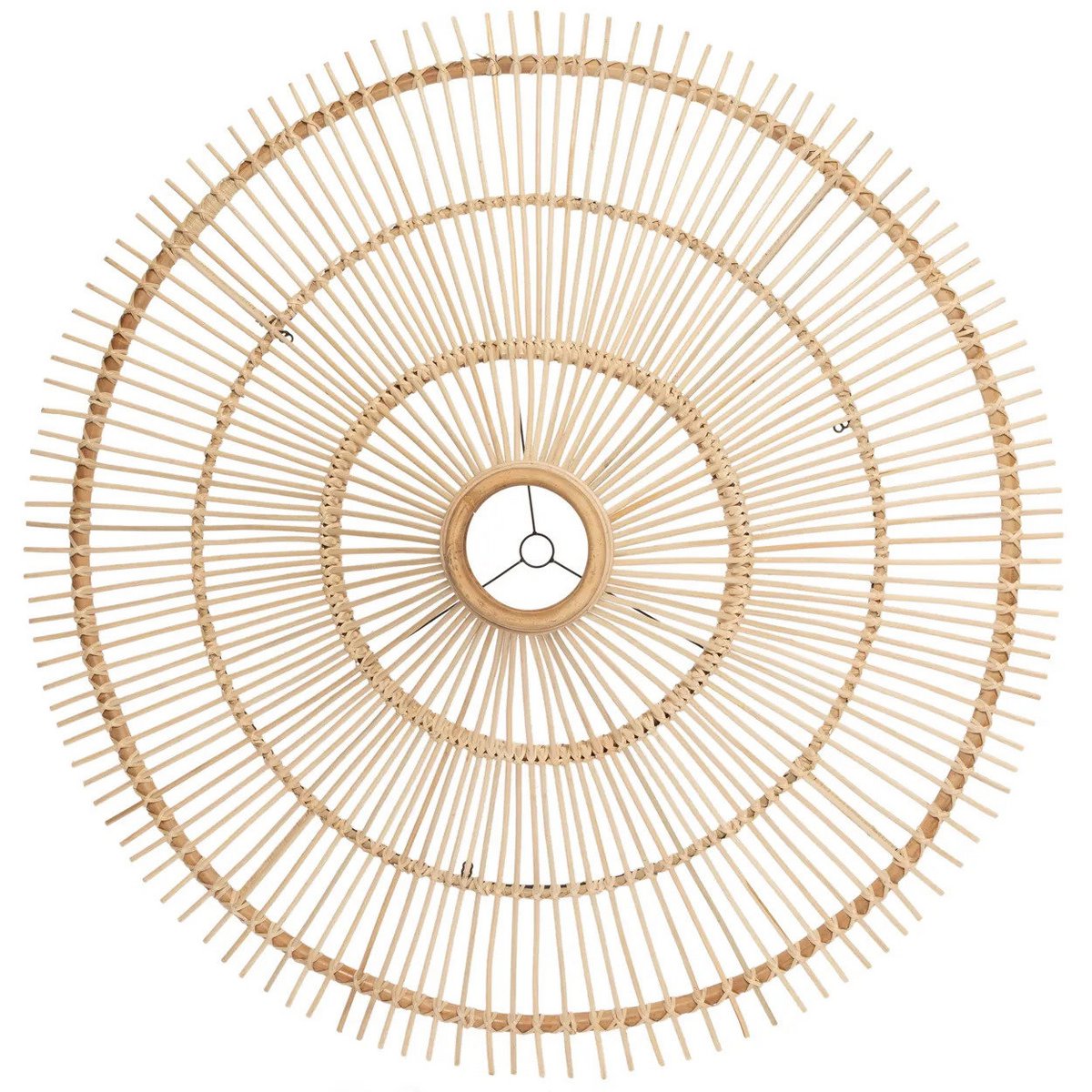 Rattan Pendant Light - Natural Woven Shade - XXL Size