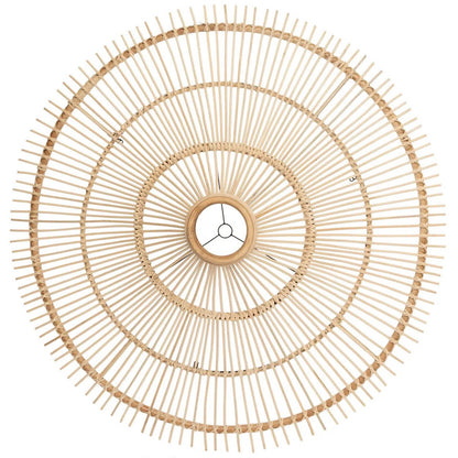 Rattan Pendant Light - Natural Woven Shade - XXL Size