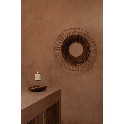 Minimalist Candle Holder - Natural Finish