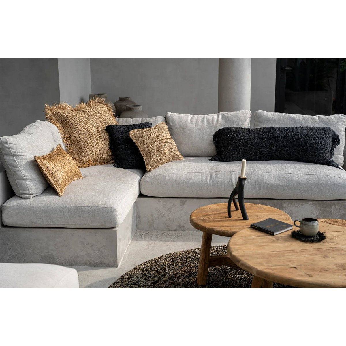 La Houssure d'Coussin Oh My Gee - Noir Marine - 40x40