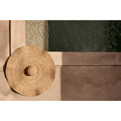 Water Hyacinth Sun Hat - Handmade Lolita Style, Natural Fiber