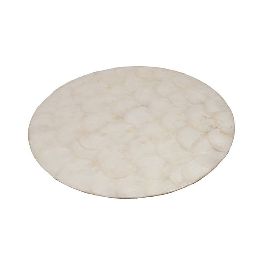 The Mother of Pearl Placemat - White