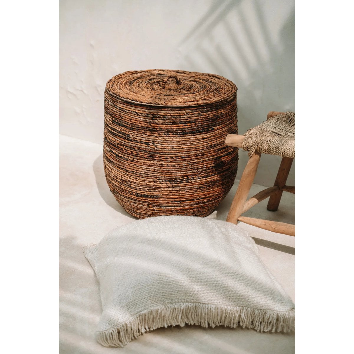 Cream Cushion Cover - Oh My Gee - 60x60