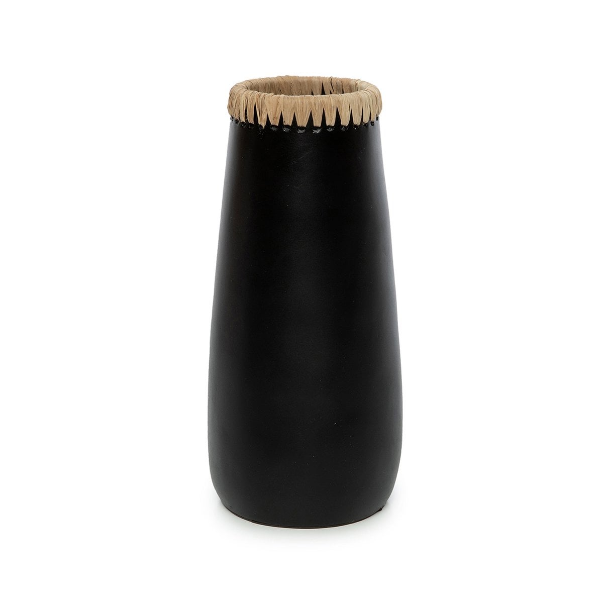 Black Nordic Vase - Large Decorative Vase for Home Decor