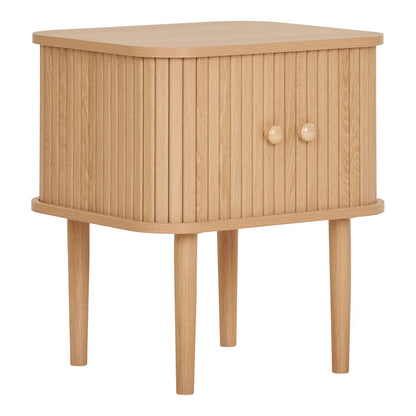 Nikko Side Table - Natural, MDF/Pine, 45x40x50.5 cm