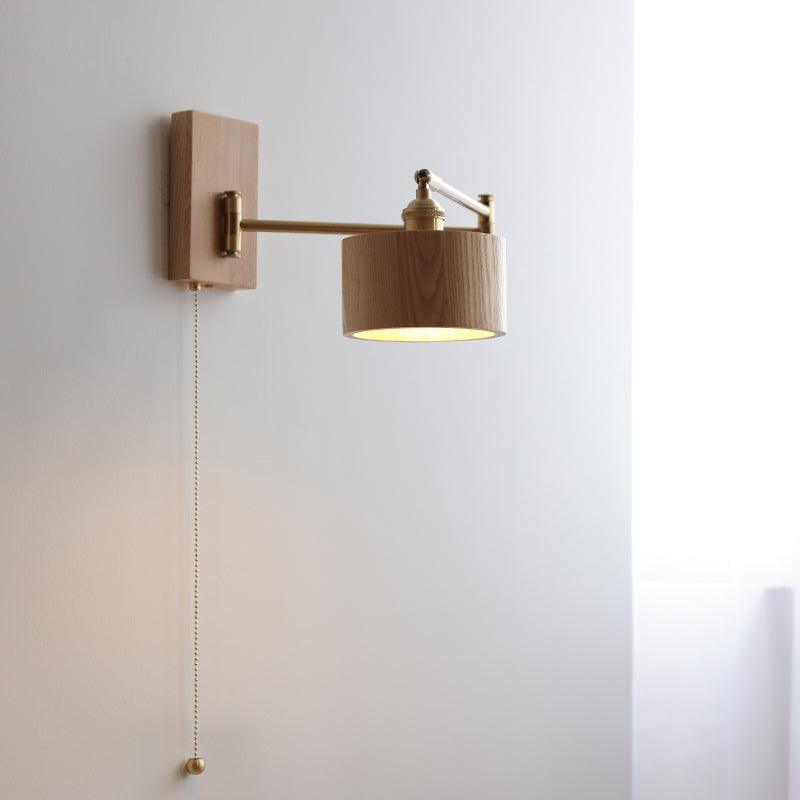 Adjustable Wall Lamp | Retro Design, Pull Switch - JUGLANA