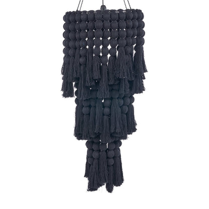 The Nomad Cotton Chandelier - Black - XL